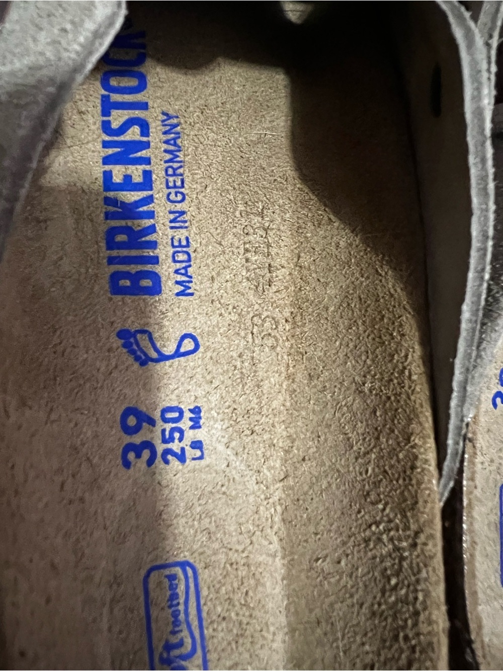 Birkenstock Boston Taupe Suede Clogs Womens EU 39 US 8/8.5 - Picture 4 of 9